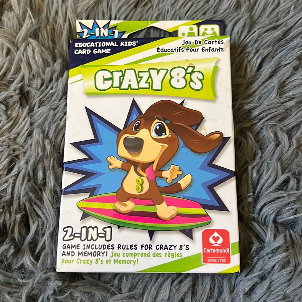 Crazy 8s card game